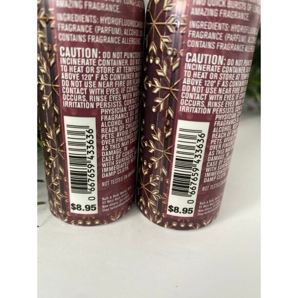 Bath & Body Works “Cranberry & Eucalyptus” 2 Concentrated Room Sprays - Picture 4 of 4